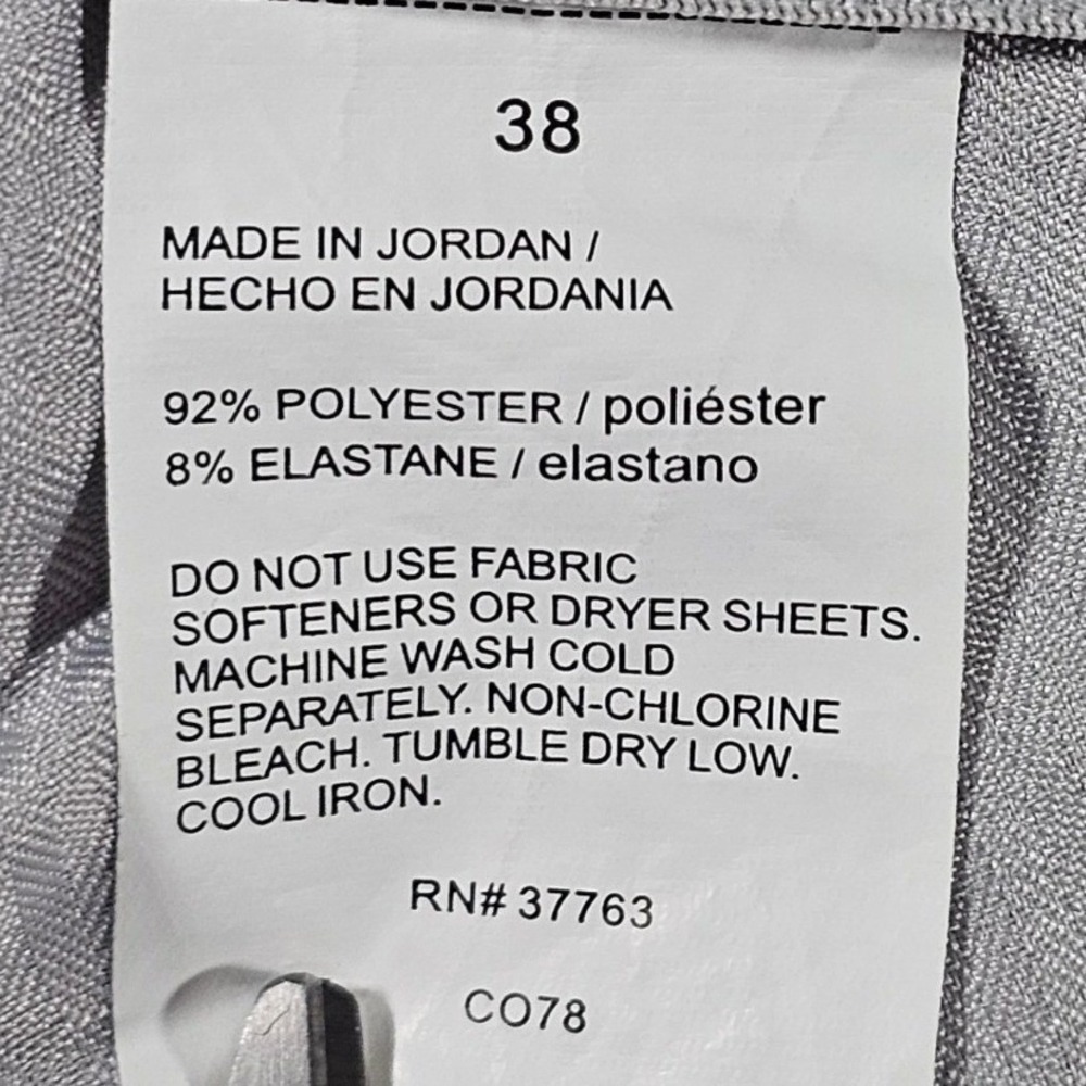 Callaway Performance Golf Shorts Mens 38 Gray Stretch Heathered Flat Front Tech - Picture 2 of 8